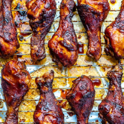 Baked Barbecue Chicken Drumsticks